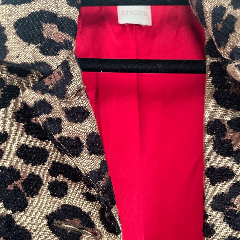 Leopard Print Jacket - image 2